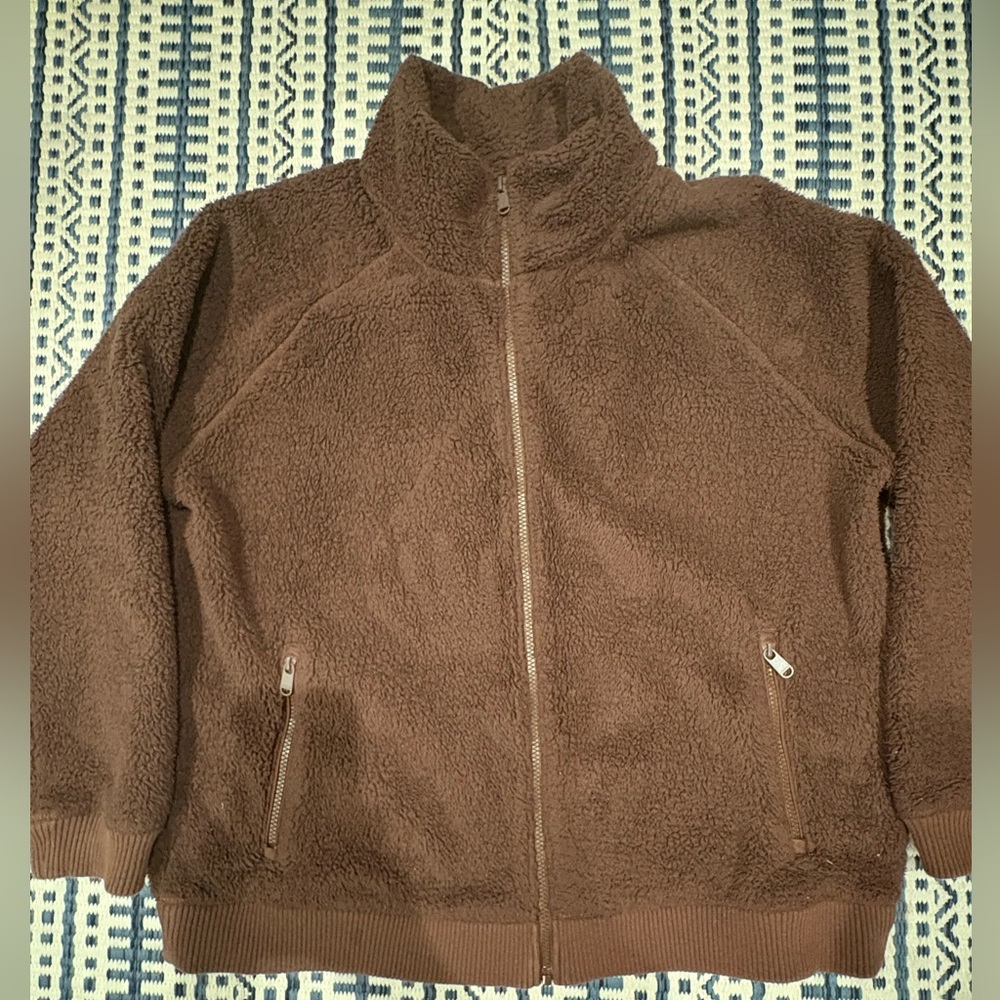 Athleta Sherpa Fleece Jacket